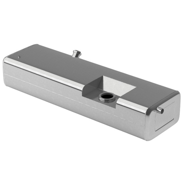 Алюминиевый бак IVECO Daily (аналог увеличенной ёмкости) с утопленным фланцем 250 литров